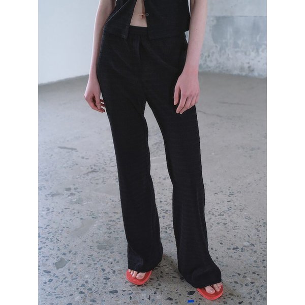 Crease Banding Pants  Black (KE6321M045)