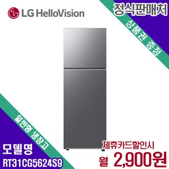 삼성 전자 일반형냉장고 2도어 300L RT31CG5624S9 60개월 19900