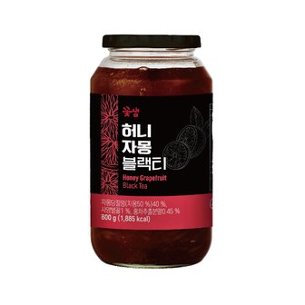  꽃샘 허니 자몽 블랙티 800g