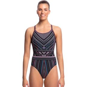 독일 펑키타 여자 수영복 Funkita Diamond Back One Piece Swimsuit Women Stitched Up 2018 149