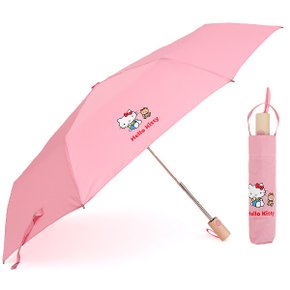 헬로키티 3단 완전자동우산 [55빅빼꼼-70025]
