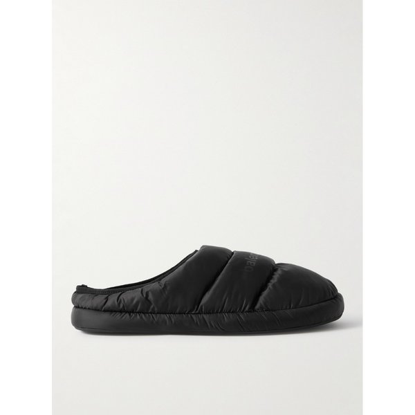 알래스카 로고 프린트 퀼티드 나일론 슬리퍼 1647597358411490