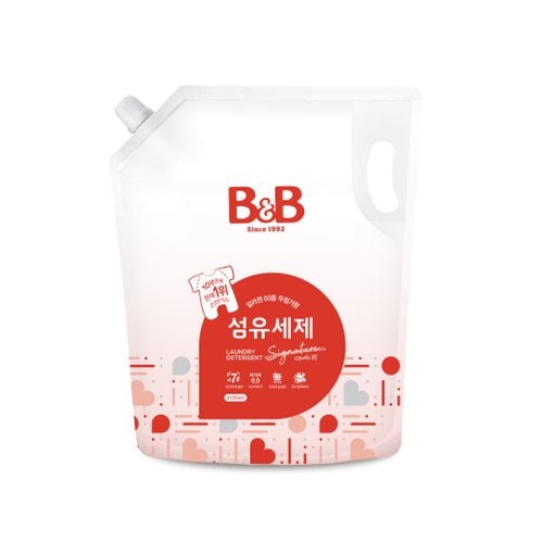 비앤비 섬유세제 2100 리필용