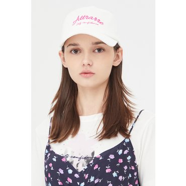 시슬리 자수 데님 볼캡  SCCP01411