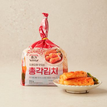 종가집 종가 오래오래 맛있는 총각김치 850g