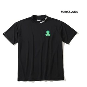 24S/S 남성 블랙 로고 포인트 하이넥 티셔츠 LQ1IA05M