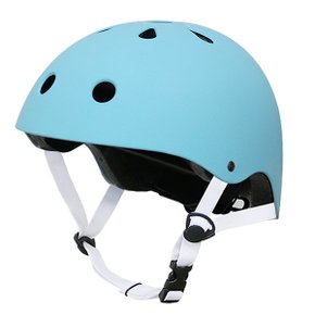 스케이트보드 아동용 하드 헬멧- 블루