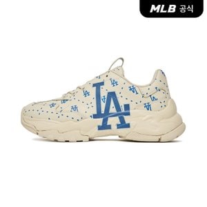 MLB [코리아공식]빅볼청키 사피아노 다이아 모노그램 LA (Ivory)