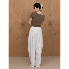 Flutter Band Pants (Ivory)
