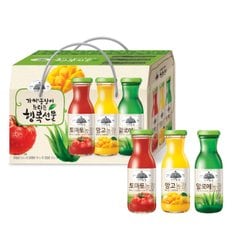 가야농장 행복선물세트 180ml 12개 (알로에 토마토 감귤)