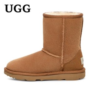 [어그] UGG 키즈 여성 클래식 II 체스트넛 1017703K-CHE