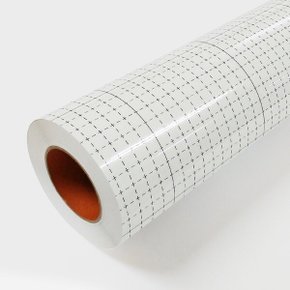 국산 눈금 보조시트지 보조테이프 시공보조  75mic CSH-0075 (폭)100cm x (길이)50M 롤