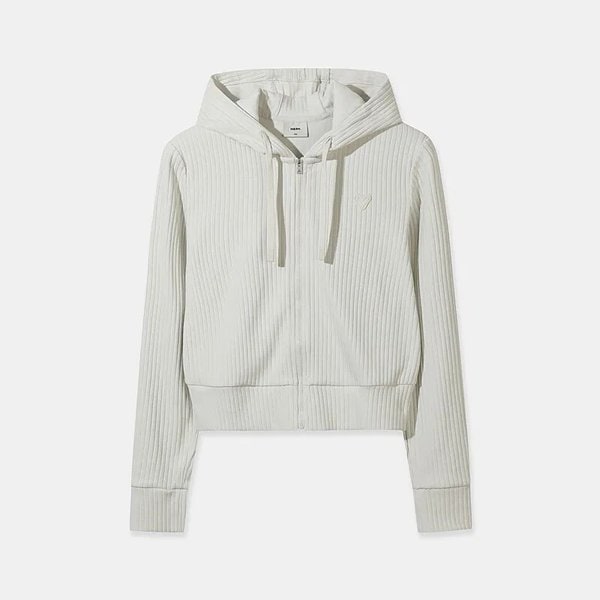 [부산점] 여성 그린마인드 골지 후드 집업 자켓 7M26162