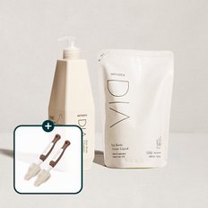 [젖꼭지브러쉬 2p 증정] 디아 젖병세정제 세트(본품 500ml+리필 400ml) / 무향