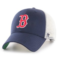 47브랜드 Snapback Cap - BRANSON MLB Boston Red Sox navy