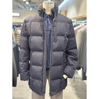 레노마 [파주점] 남성 24 F/W 네이비 하이넥 구스다운 점퍼 RQDMBU58A