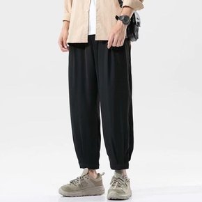 슬랙스 팬츠 긴바지 베이직 와이드바지 9부 밴딩 트레이닝 추리