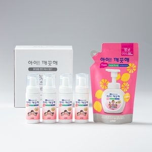 아이깨끗해 휴대용 핸드워시 50ml*4 + 200ml R  증정