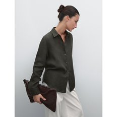 100% 린넨 루즈핏 셔츠 05130530529