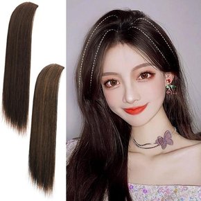 스타일 더하모던기-282-볼륨헤어피스붙임머리부분가발