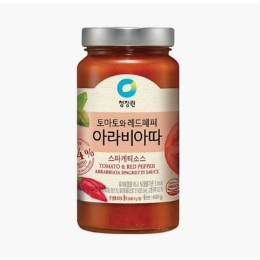 청정원 아라비아따 스파게티소스 600g/강남점 면 250g증정