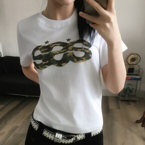 sss 레터링 프린팅 라운드 반팔티셔츠3color