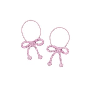 25SS 키즈 팝콘 보우 헤어 타이 라일락 K1044S25 533