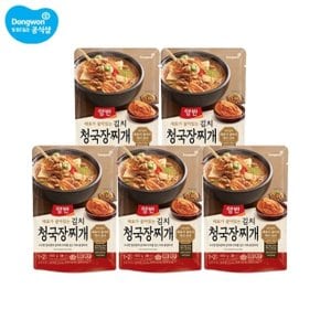 양반 김치 청국장찌개 460g x 5개