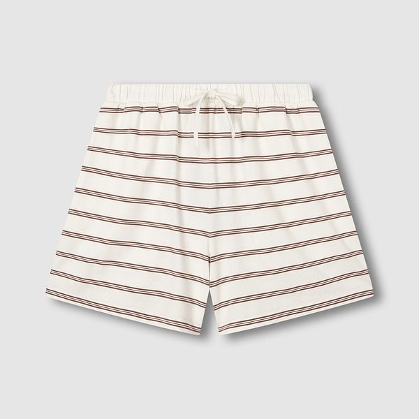 여 스트라이프 3부 라운지 팬츠 J206202074072