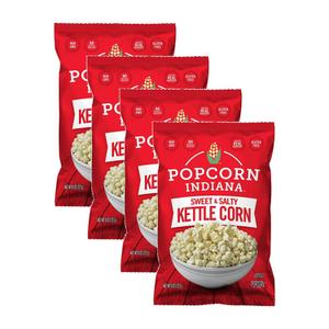  미국직구 Popcorn Indiana 팝콘인디아나 스위트 앤 솔티 케틀 콘 팝콘 227g 4팩