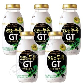  남양 맛있는두유 GT병 고소한 검은콩 깨 200ml x 30병 두유