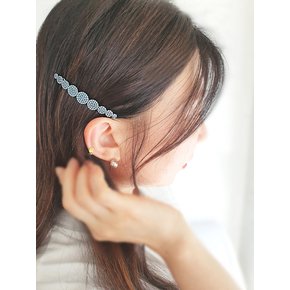 Grace zircon cubic Hair point pin 그레이스 지르콘 큐빅 포인트 헤어핀