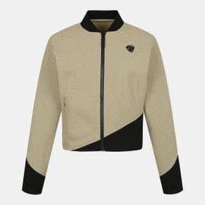 [엑셀러]25SS 여성 트윌 크롭 블루종 점퍼 TWJUO5101-509