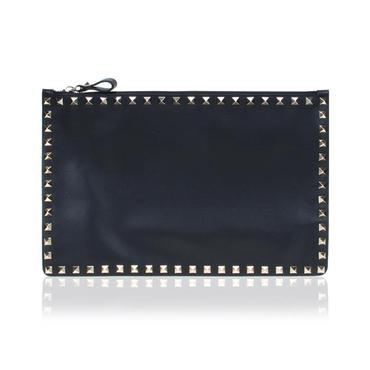발렌티노 락스터드 클러치 백 / UW2P0269BOL 0NO