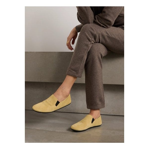 빈시트 스웨이드 로퍼 옐로 1647597352794565