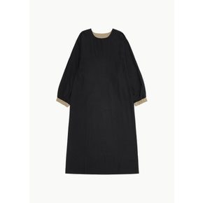 베이스레인지 26FW Moy Dress, Black Khaki