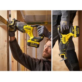 스탠리 SBR311 무선 충전컷쏘 베어툴 콤팩트형 스트로크 길이 28BL 본체만