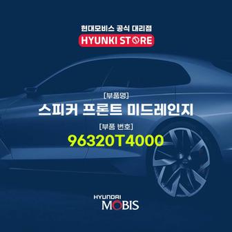 현대모비스 스피커 프론트 미드레인지 (96320T4000)