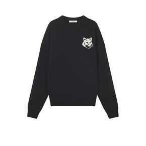 24SS 메종키츠네 니트웨어 LM00819KT1063 P199 BLACK