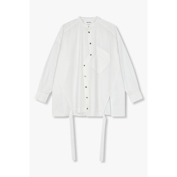 어시메트릭 와이드 박스 셔츠 EN15107008000