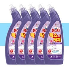 홈스타 락스 와 세제 후로랄 파인 750ml 5개