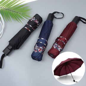 3칼라 체크 3단 접이식 우산  MA4010 비오기전 미리 챙겨요_P319630940