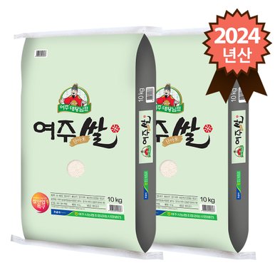 대왕님표 여주쌀 추청 20kg (10kg x 2포)