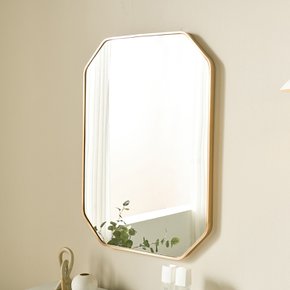 프리더 골드 화장대거울 벽걸이 인테리어 대형 현관 욕실 거울 800 PJM206