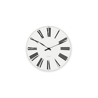  [Arne Jacobsen Wecker ROMAN] 로젠달 아르네야콥센 로만 인테리어 벽걸이 시계 29cm White