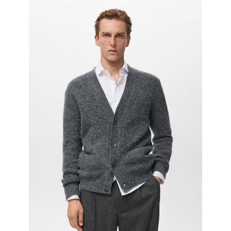 망고(MANGO) MAN 가디건 MANTUA Medium Blue 17087898