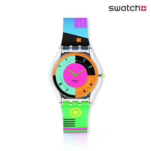 [본사] 네온 SWATCH NEON HOT RACER SS08K119