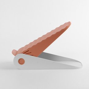 PINMOO 악어 슈즈렉 오렌지 /4단 높이조절 신발정리대