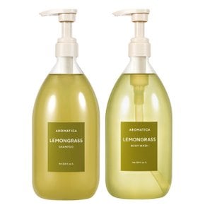 라이프 레몬그라스 (샴푸 1L + 바디워시 1L)