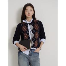 아가일 카디건  네이비 BF695AC07R